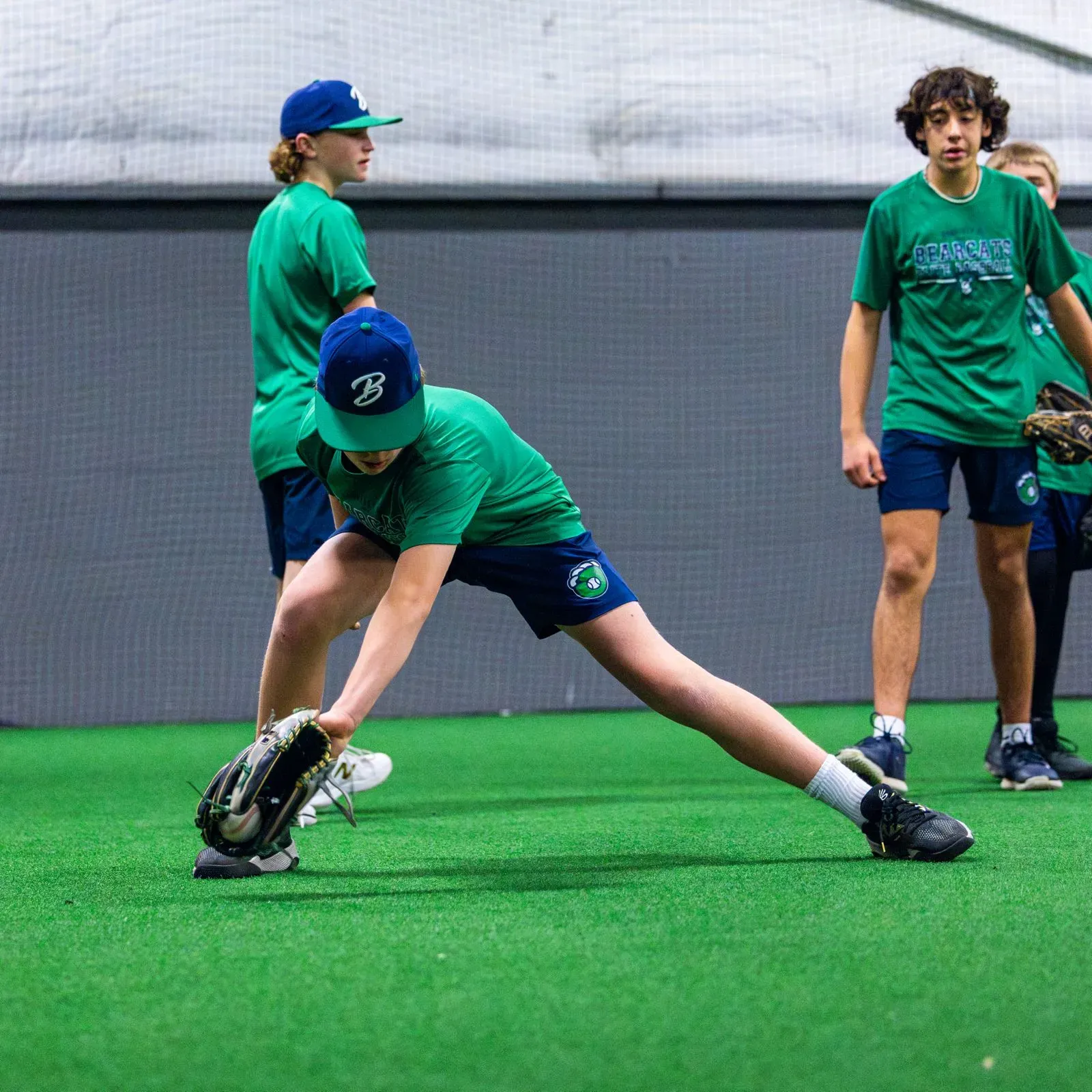 Team practice at Yard Athletic Centre